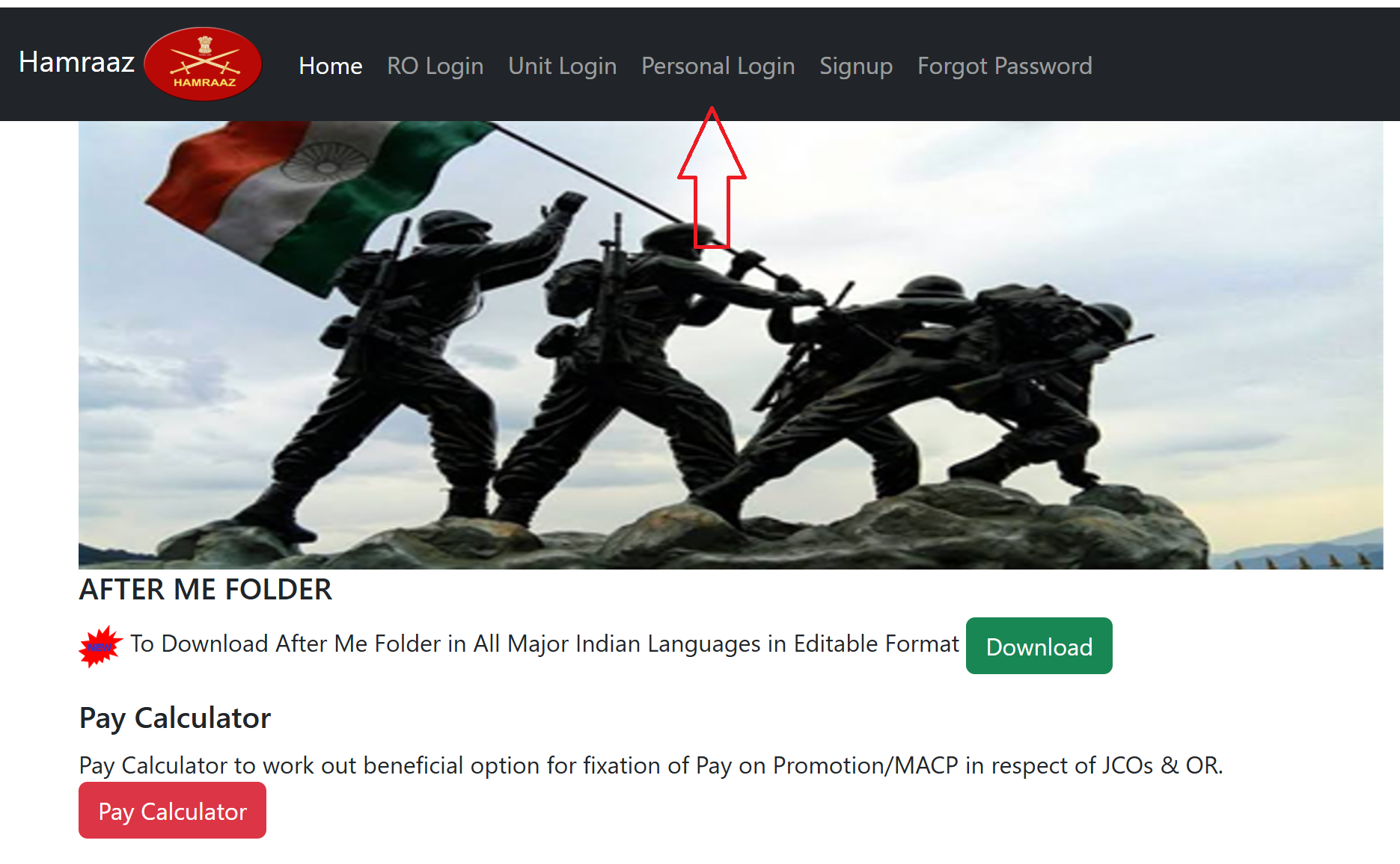 Hamraaz Form 16 Download Process Step 1